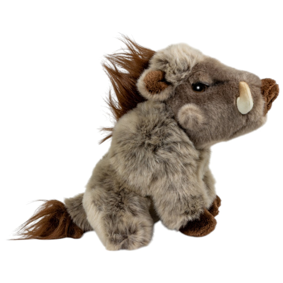 Warzenschwein sitzend