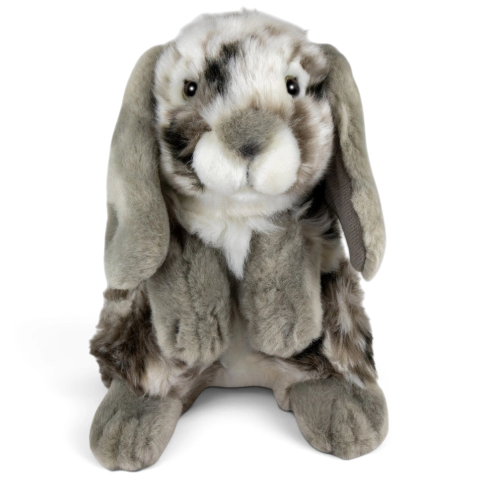 Carl Dick Plush Toy Rabbit, Bunny grey standing