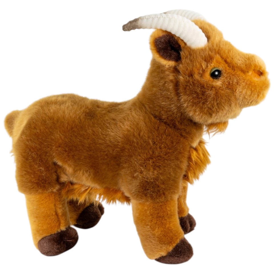 Carl Dick Plush Toy Goat brown