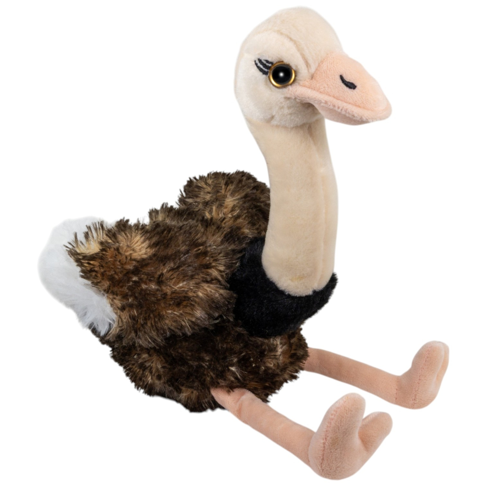 Carl Dick Plush Toy Ostrich
