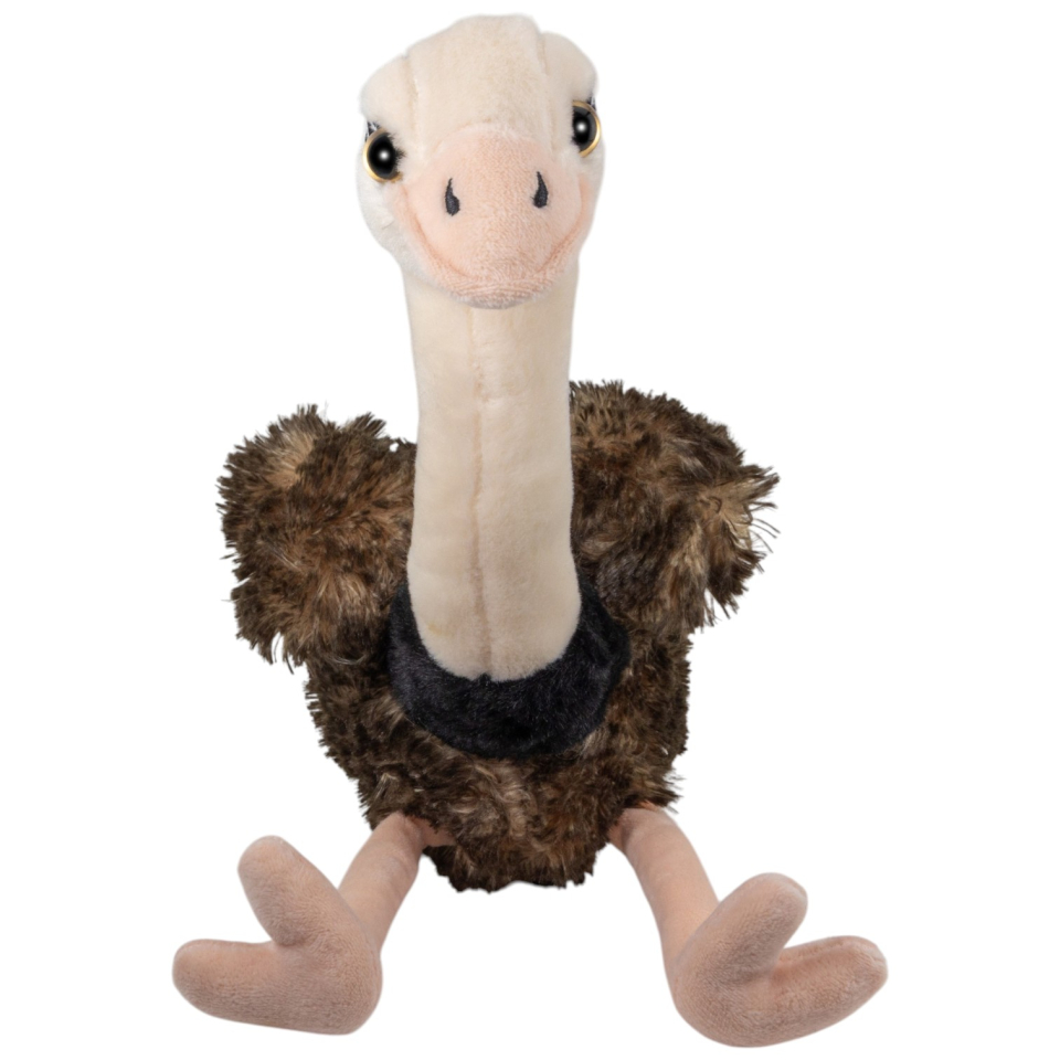Carl Dick Plush Toy Ostrich