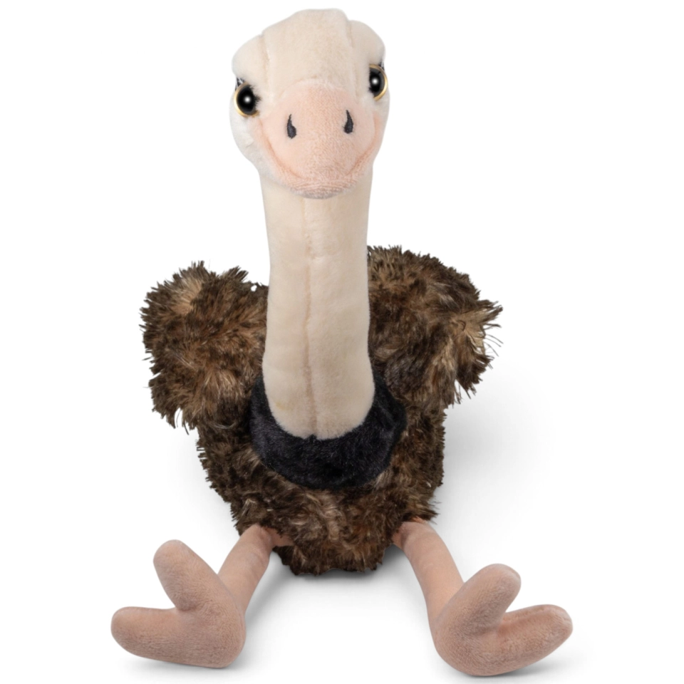 Carl Dick Plush Toy Ostrich