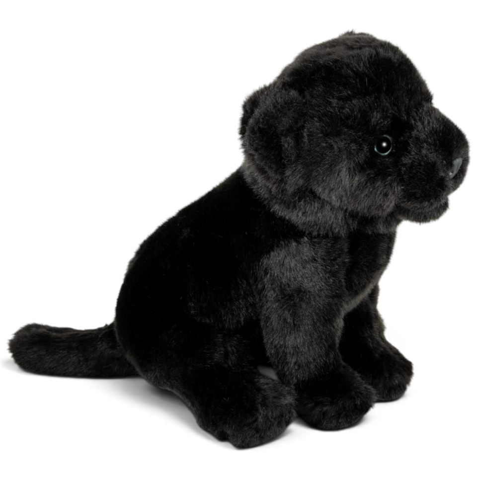 Panther sitzend schwarz