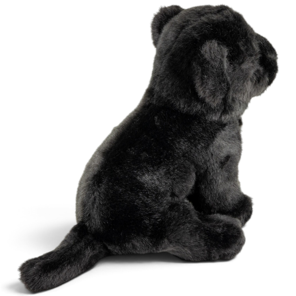 Panther sitzend schwarz