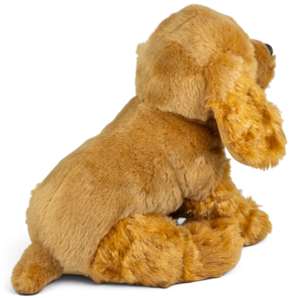 Carl Dick Plush Toy Cocker Spaniel sitting
