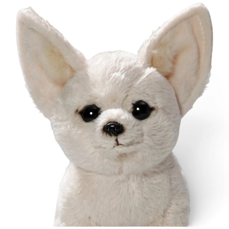 Carl Dick Plush Toy Fox, Fennec sitting