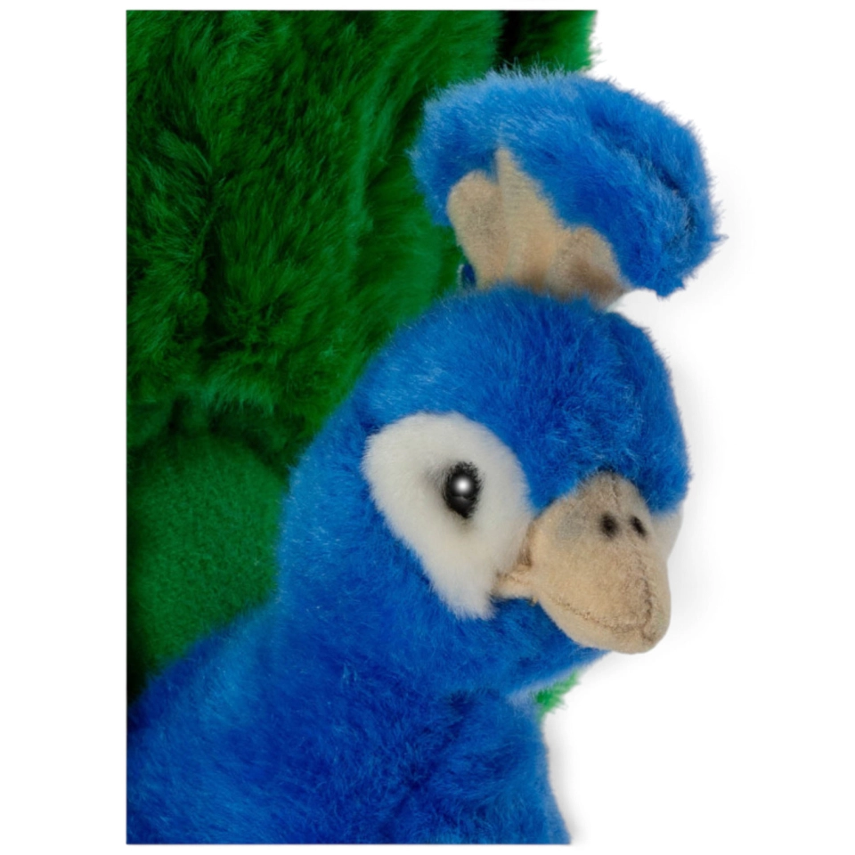 Carl Dick Plush Toy Peacock