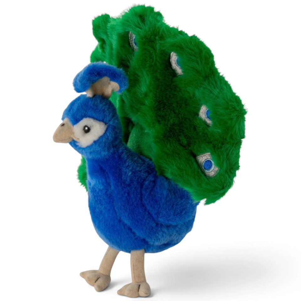 Carl Dick Plush Toy Peacock