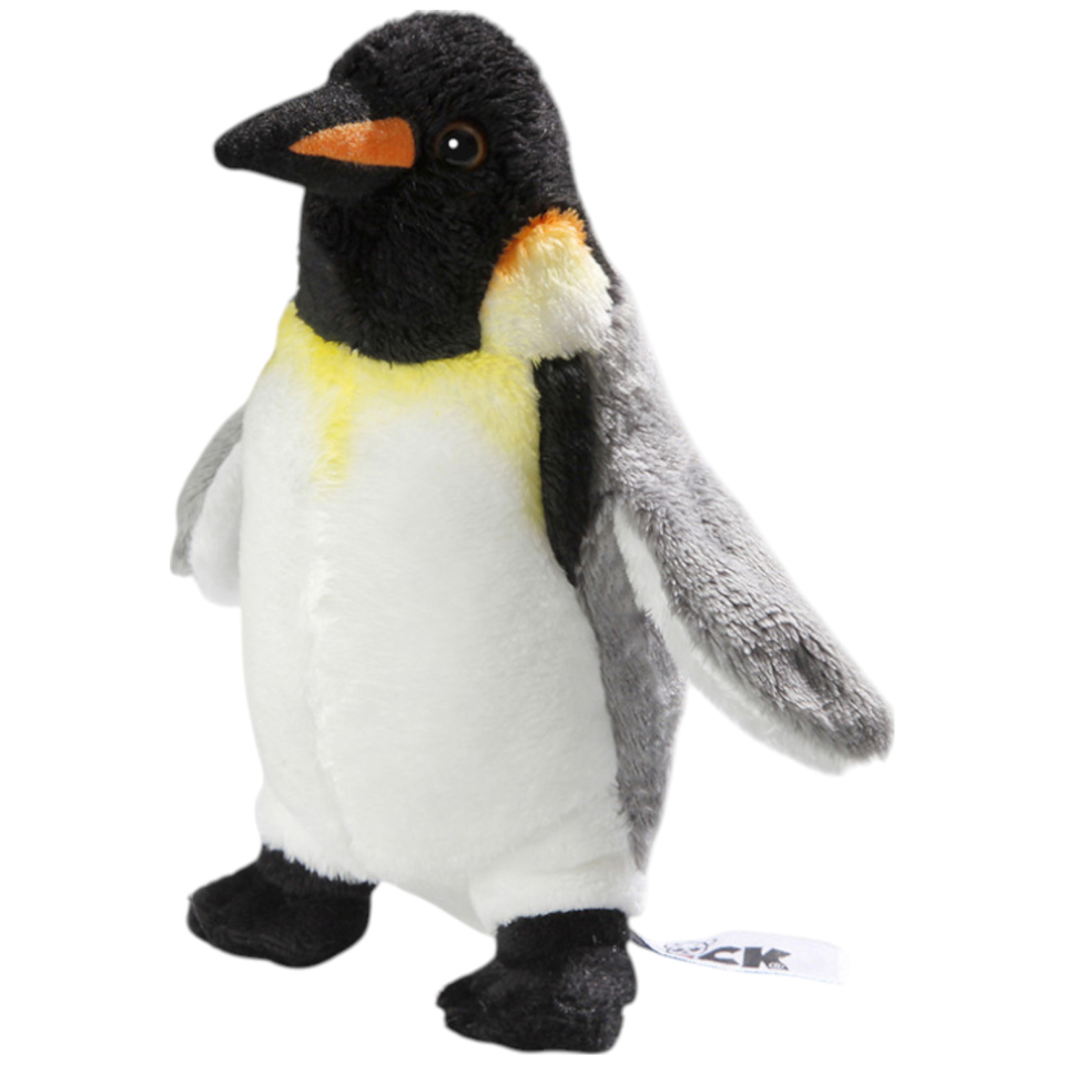 Carl Dick Plüschtier Pinguin grau