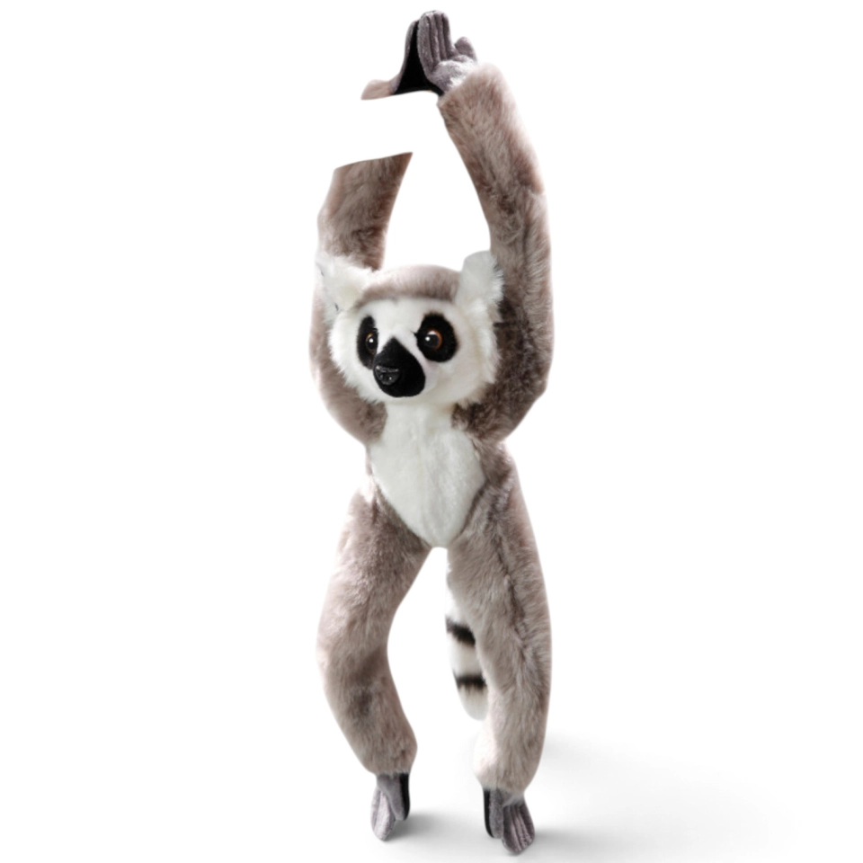Carl Dick Plush Toy Katta, Lemur with hook and loop