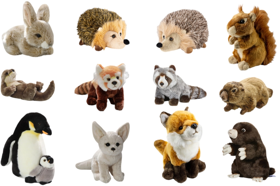 Carl Dick Plush Toy 1A-36-piece promotion assortment Carl Dick Plush Toy 1A-36-piece promotion assortment