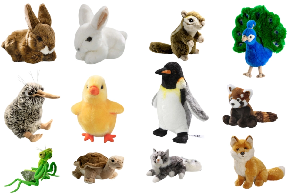 Carl Dick Plush Toy 1A-36-piece promotion assortment Carl Dick Plush Toy 1A-36-piece promotion assortment