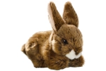 Hase sitzend braun