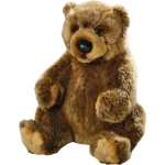 Brown-Bear, Grizzly-Bear sitting