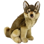 Wolf sitzend