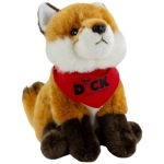 Fuchs sitzend Tuch & Druck