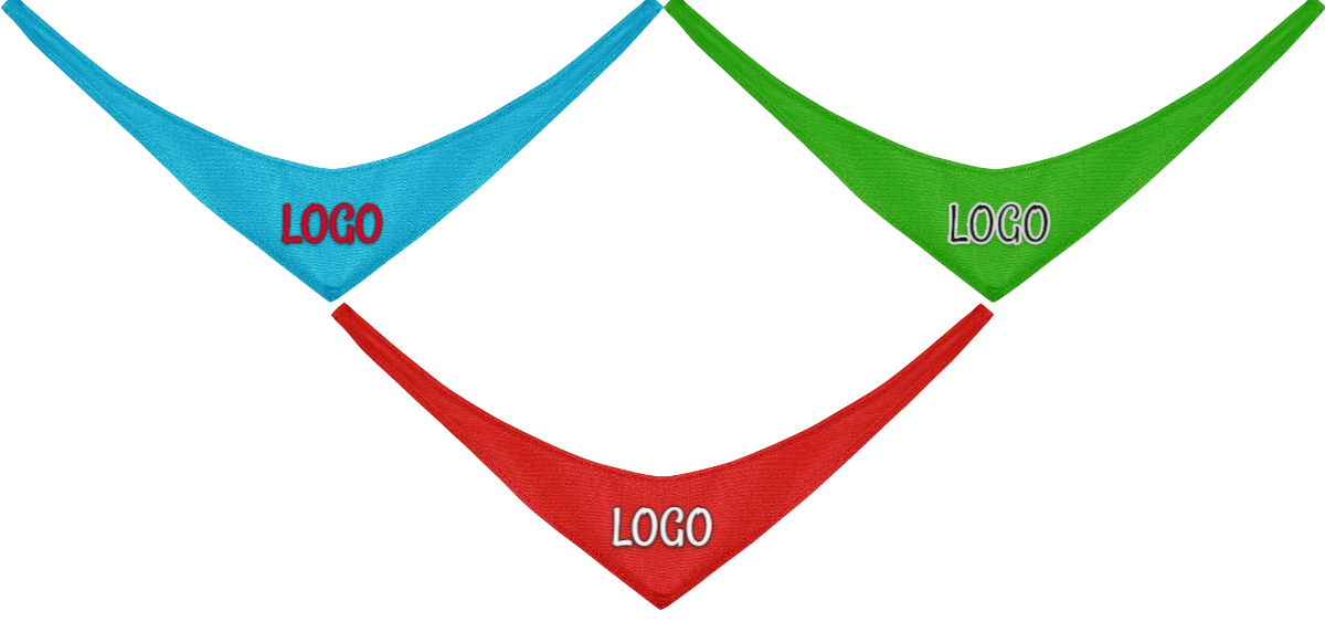 Tuch mit Logo